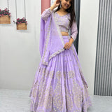 Stunning Embroidered Lehenga Choli