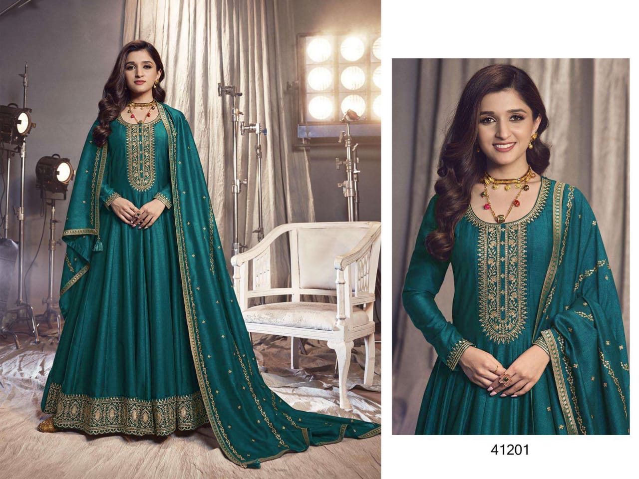 Georgette Anarkali Gown Collection