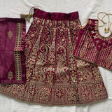 Kids Bridal Lehenga Choli