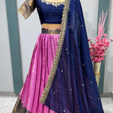 Exclusive Designer Premium Kanjivaram Lehenga