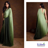 Trendy Swarovski Partywear Saree Collection