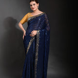 Beautiful sequence work Bollywood saree