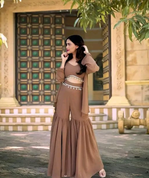 Western Style Koti Sharara Collection