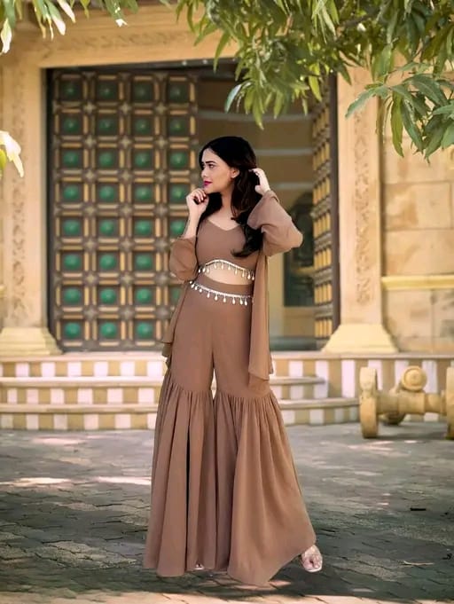 Western Style Koti Sharara Collection