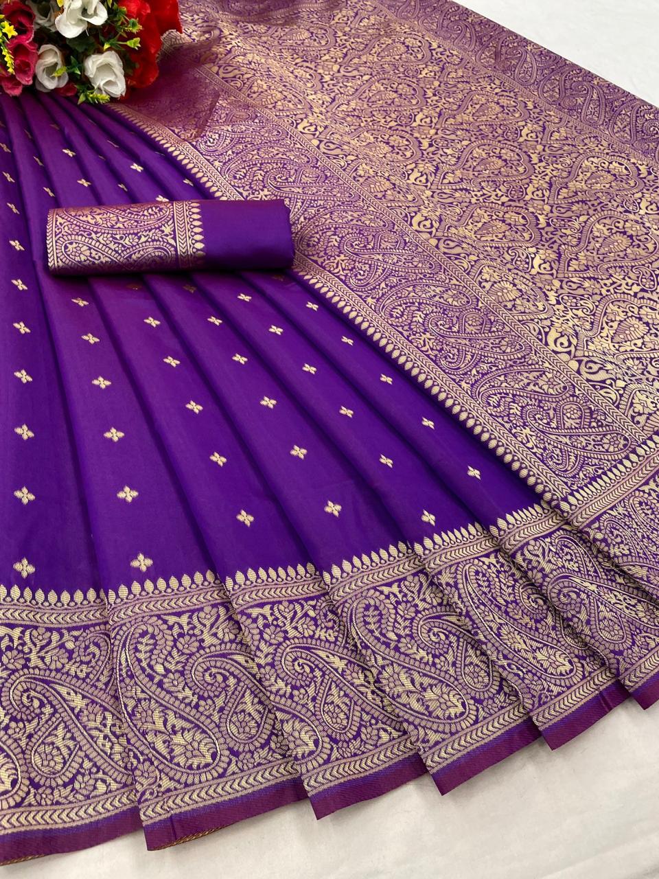 Soft Lichi Silk Saree