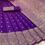 Soft Lichi Silk Saree