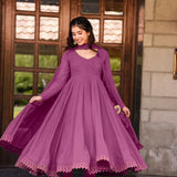 Presenting New Anarkali Faux Georgette Gown