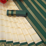 Beautiful Art Silk Jacquard Border Saree