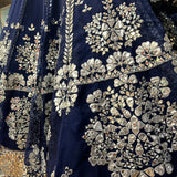 Darkblue Lehenga