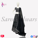 Superhit Black Bollywood Lehenga Choli