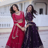 Blooming Ethnic Georgette Lehenga Choli