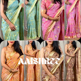 beautiful cotton jacquard saree