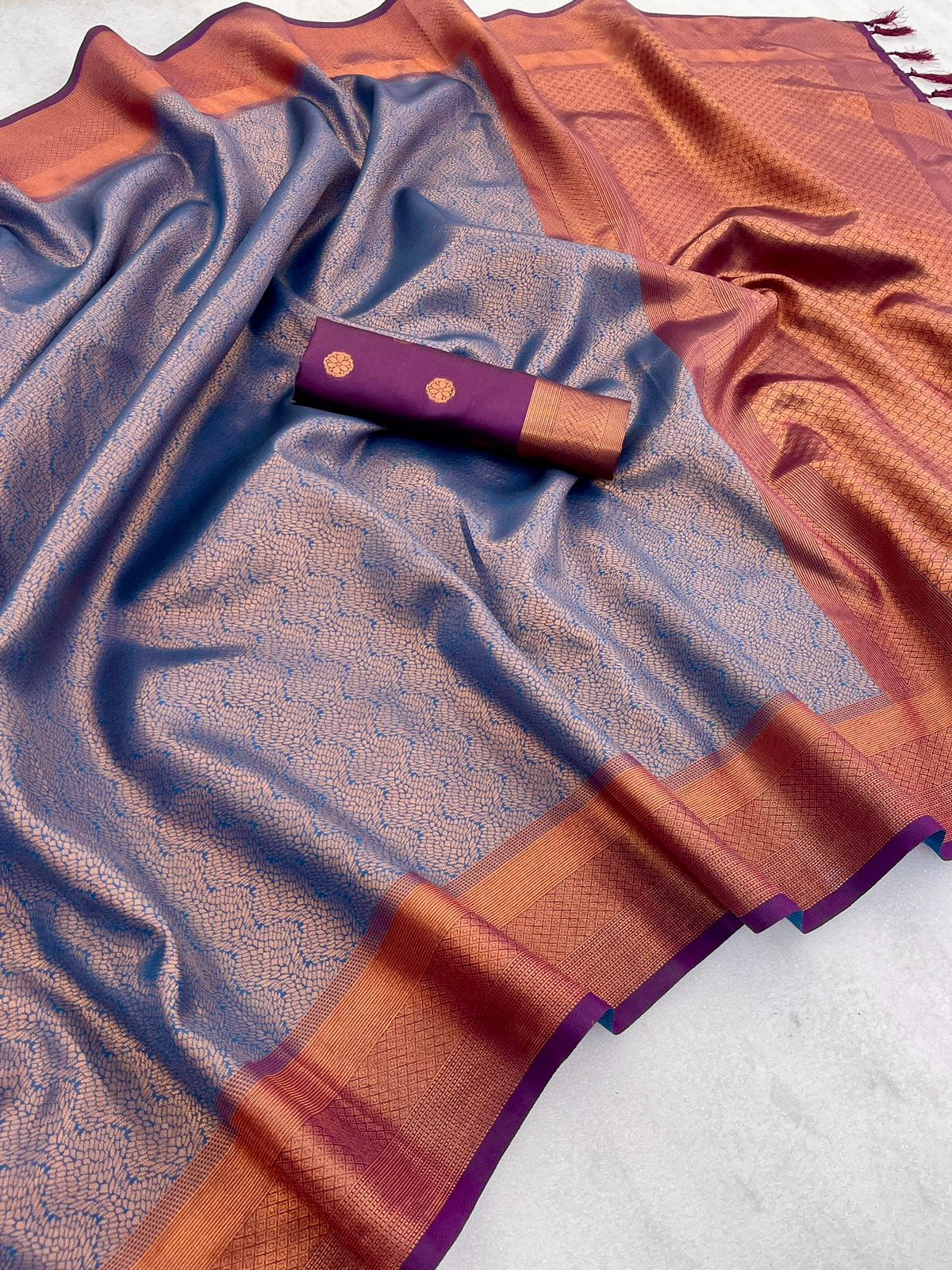 Kubera Pattu Kanjivaram Silk Saree