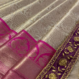 Wedding Half Half Silk Saree