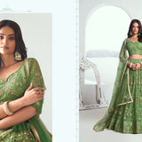 Premium Bridal Colored Lehenga Choli