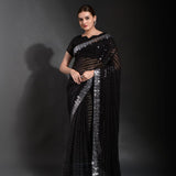 Beautiful sequence work Bollywood saree