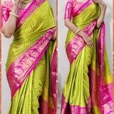 Attractive  Soft Silk Saree