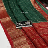 Soft Contrast Weaving Silk Saree