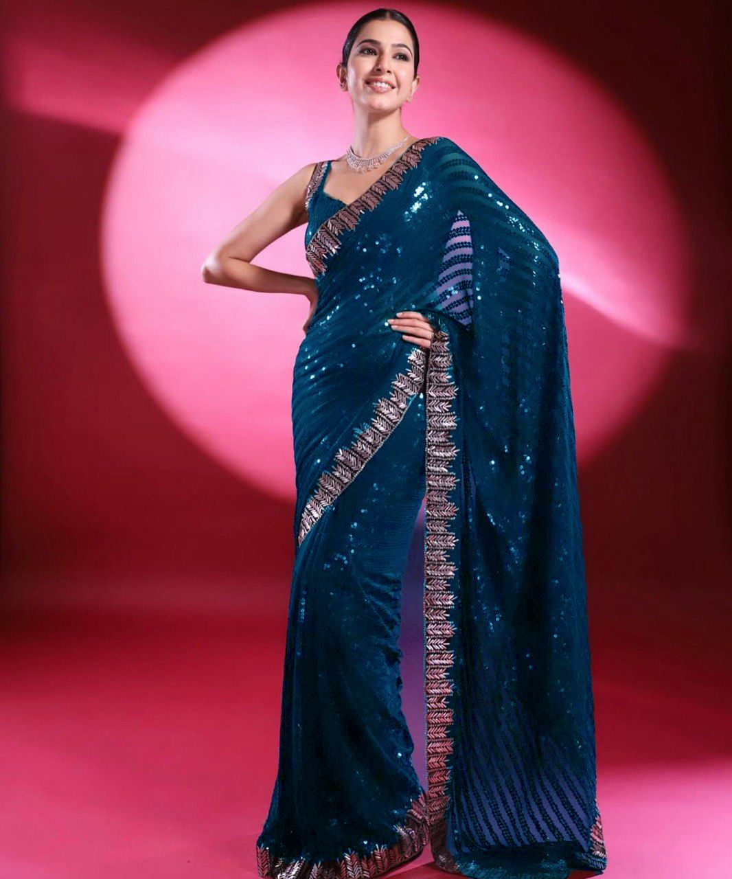 Bollywood Collection  Of Sequance Saree