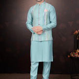 Wedding Modi Jacket Kurta Pajama