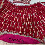 Red Beautifull Bridal Lehenga Choli