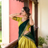 Akshara Paithani Cotton Silk Lehenga