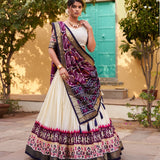 Ethnic Wardrobe Bandhej Lehenga Choli