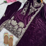 Premium Viscose Velvet Suit Collection