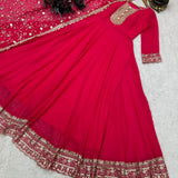 Embroidered Anarkali Gown