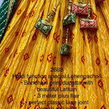 Haldi Special Brid Lehenga Choli