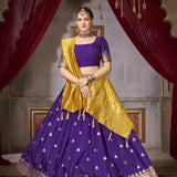 Vibrant Traditional Silk Lehenga Choli