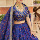 FLORAL LEHENGA CHOLI