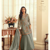 Royal Ketki Embroidered Silk Suit