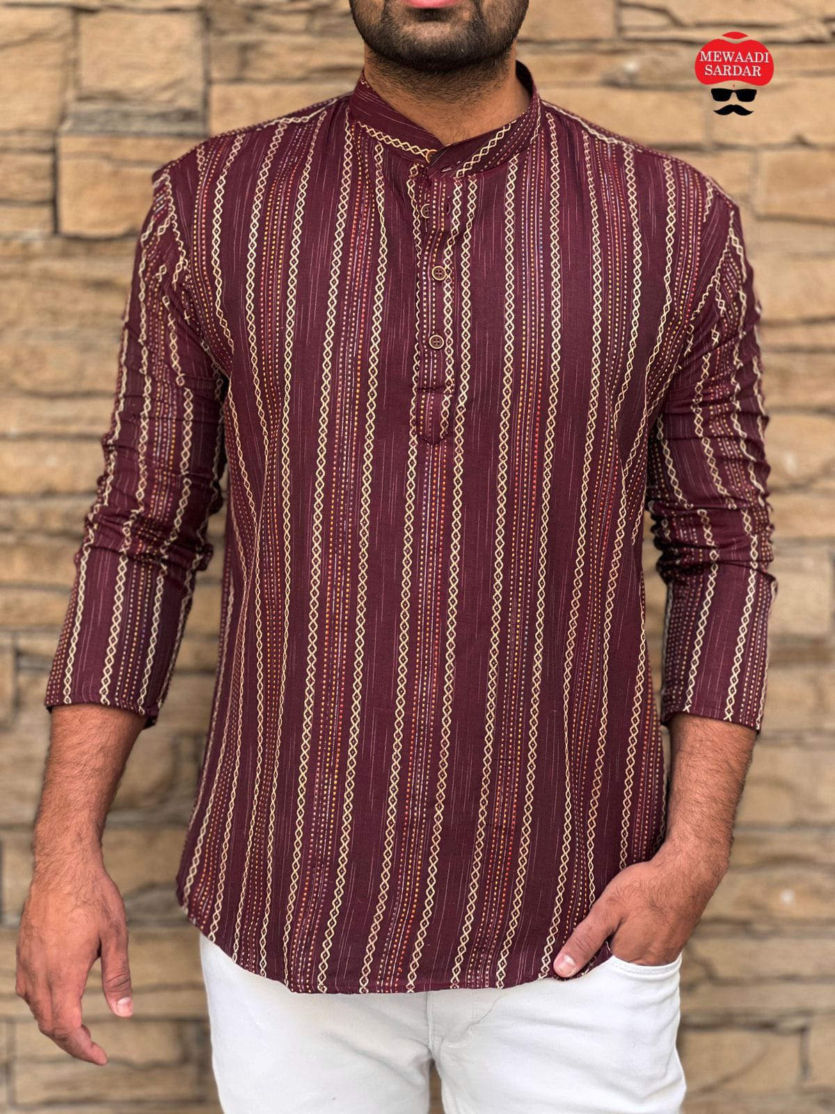 Stylish Men Short Kurta