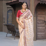 Designer Banarasi Soft Organza Saree