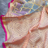 Pure  Organza braso silk saree