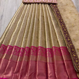 Wedding Half Half Silk Saree