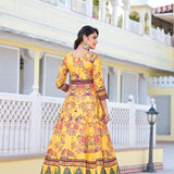 Stuning Dola Silk Anarkali Gown