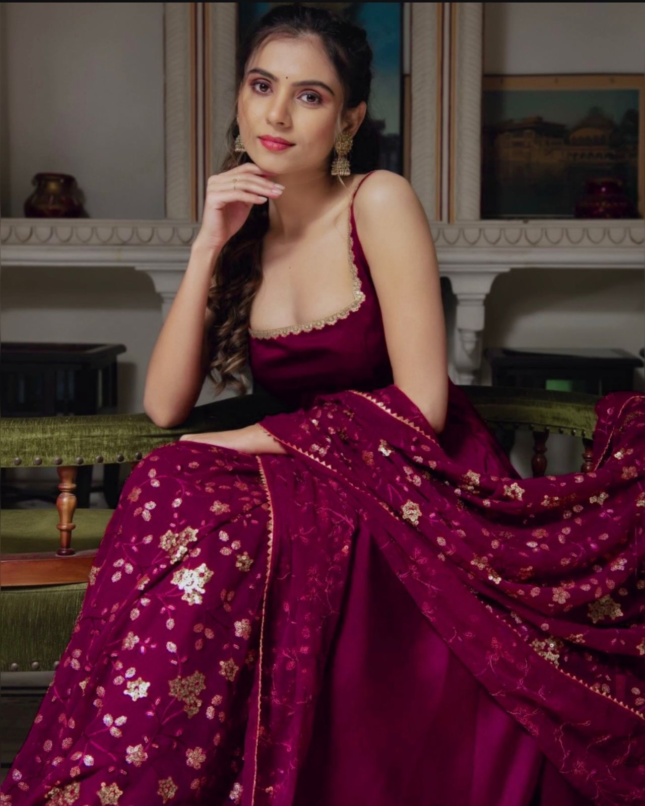 Designer Partylook Anarkali Gown Collection