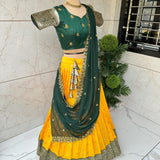 Treditional Kanchivaram Silk Lehenga