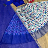 Blue Festival Lehenga Choli