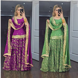 Partywear Embroidered Lehenga Top