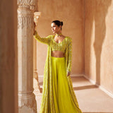 Stylish Bollywood Indo Style Lehenga