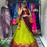 Treditional Kanjivaram Silk Lehenga