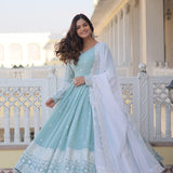 Sky Collection Of Beautifull Anarkali