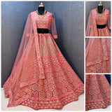 Exclusive net lahenga choli