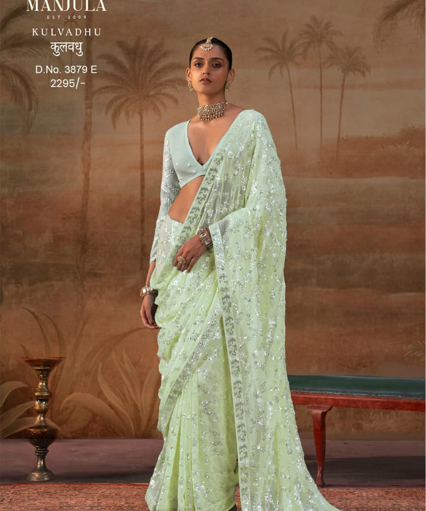 Premium Lightweight Georgette Saree