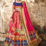 Bridal wedding silk lahenga collection