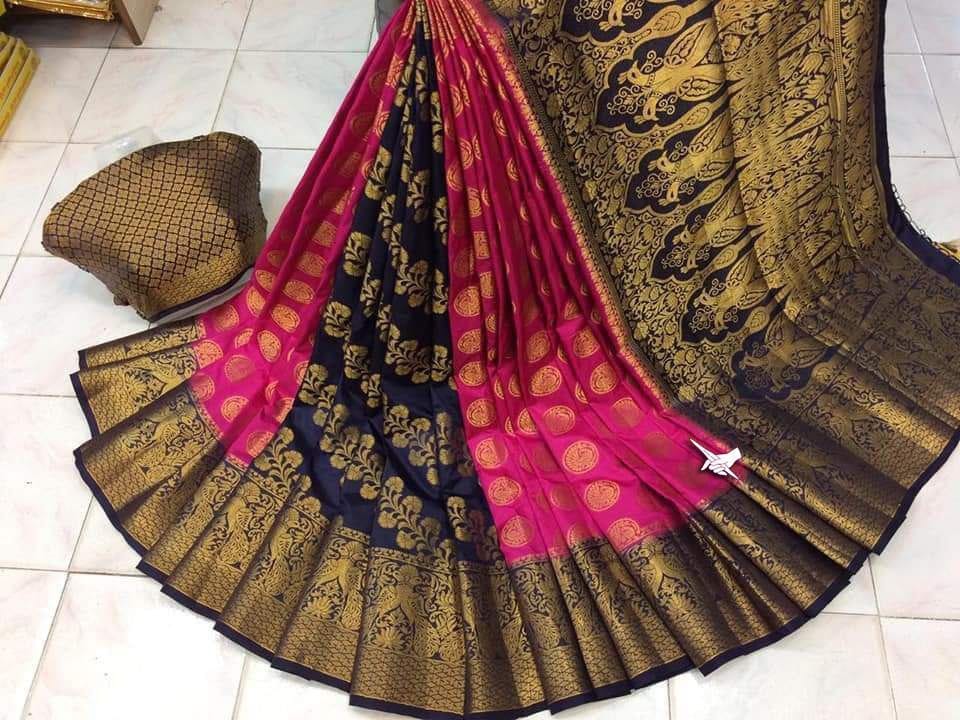 Moonga Soft Silk Saree