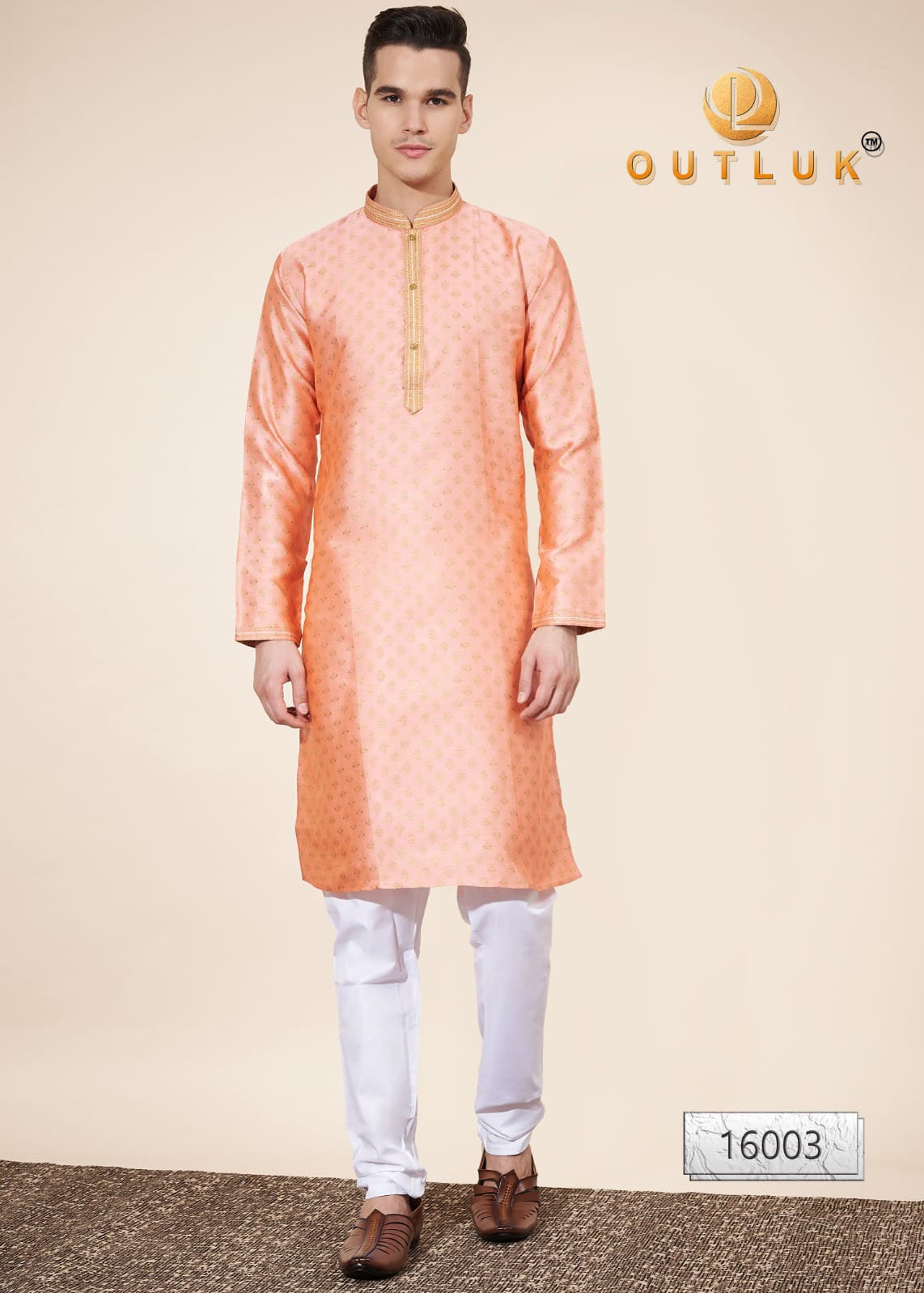 New Designs in Pintex Work Jequard Kurta Pajama